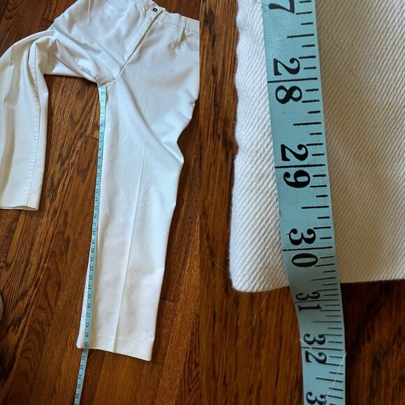 Vintage Koret City Blues Jeans Size 8 Women White Mom Jeans Bootcut High Rise - Picture 12 of 17